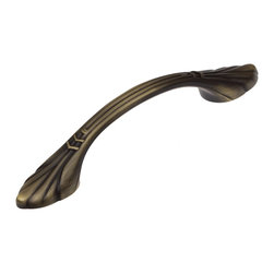 GlideRite Hardware - 3" Leaf Cabinet Pull - Cabinet And Drawer Handle Pulls