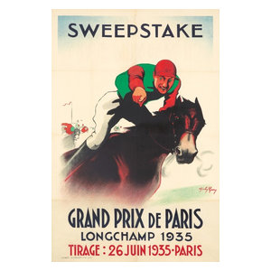 Lady Horse Dressage Grand Prix Paris Sport Vintage Poster Repro FREE SHIP