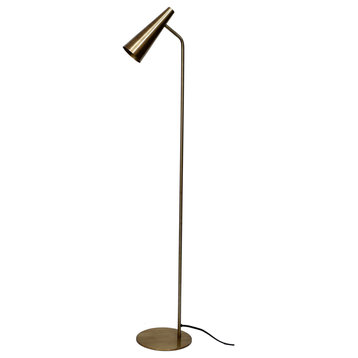 10.5 Inch Floor Lamp Gold Contemporary Moe's Home