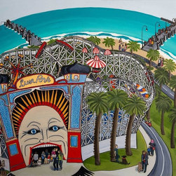 "Face Of Luna Park" - Paintings