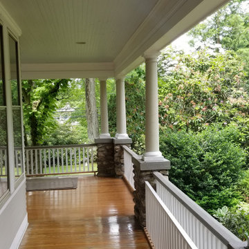 Old Colonial Porch Refurbish