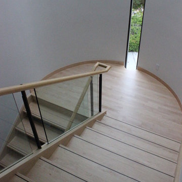 Maple Natural with ebony feature strip