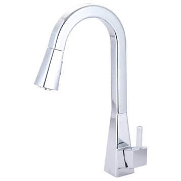 Olympia Faucets K-5060 i3 1.5 GPM 1 Hole Pre-Rinse Kitchen Faucet - Polished