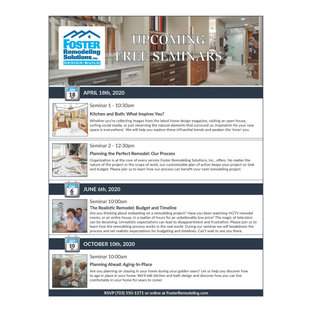 Open House- April 18th Kitchen & Bath- What Inspires You & Planning the Perfect