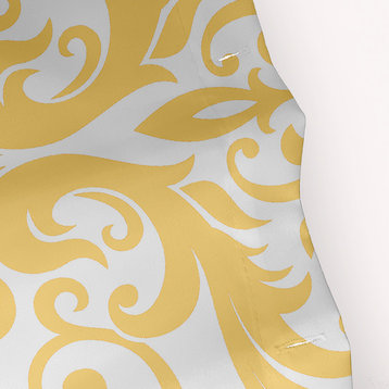 70"Wx73"L Alexys Shower Curtain, Yellow