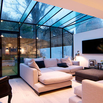 Striking All Glass Extension - Wandsworth