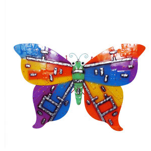 Metal Butterfly Wall Decor With Ornate Wings Contemporary Outdoor Wall Art By Pier Surplus