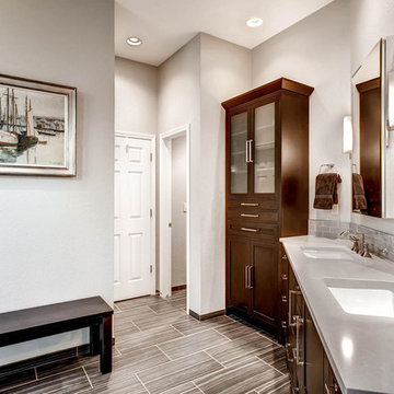 Master Bath with Tall Ceilings and an Open Feel
