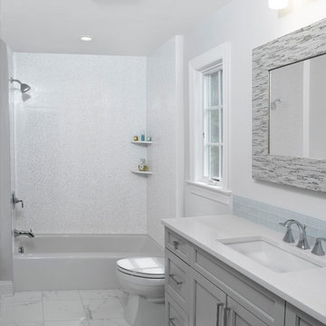 Pops of Blue Madison Home Renovation