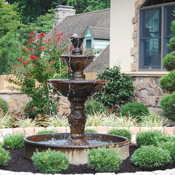Courtyard Fountain Water Feature - Outdoor Fountains And Ponds