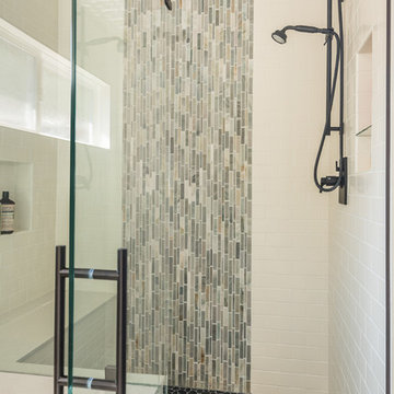 Rustic Modern Master Bathroom, Santa Cruz Mntns, CA