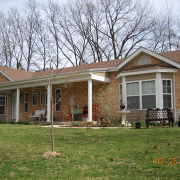 Autumn Tan Siding Remodel in Kirkwood, Missouri (63122)