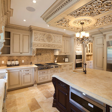 Hand Carved Kitchen