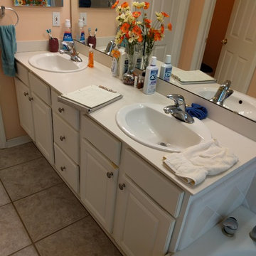 Before Refacing side view