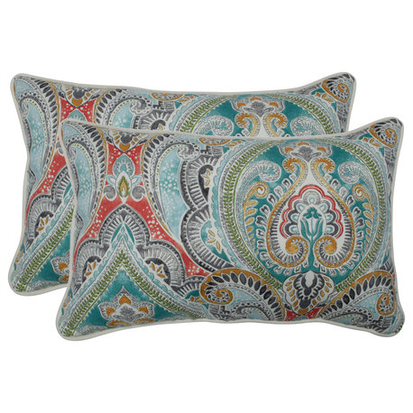 Pretty Witty Reef Rectangular Pillows, Set of 2, 18.5"x11.5"x5"