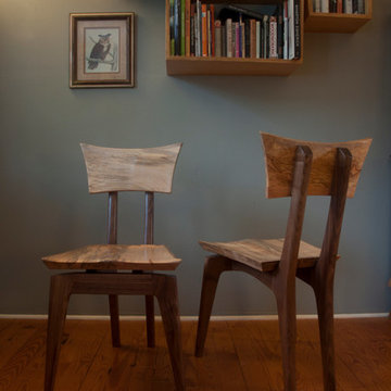 Walnut And Spalted Maple Chair