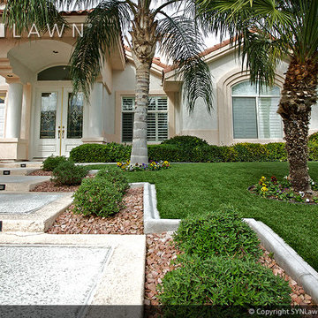 Front Yard Landscapes with Artificial Grass