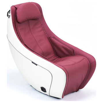 CirC - Premium SL Track Heated Massage Chair | Compression + Robotic Massage, Wine