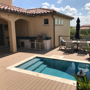Gorgeous Outdoor Kitchen and Storage - San Antonio, TX