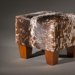 Cowhide Ottomans - Footstools And Ottomans