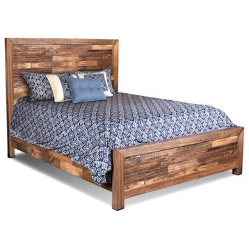 Fulton Solid Wood Queen Size Bed Frame