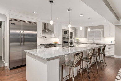 Example of a kitchen design in Calgary