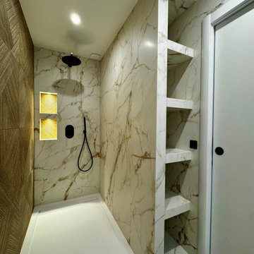 Création d'une Salle de Douche dans une chambre parentale