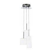 3-Light Crystal Bottle-Shaped Pendant Light