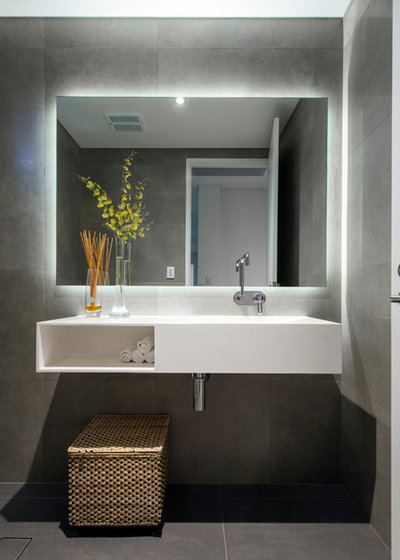 Contemporary Bathroom by Vivendi - Luxury Home Builders