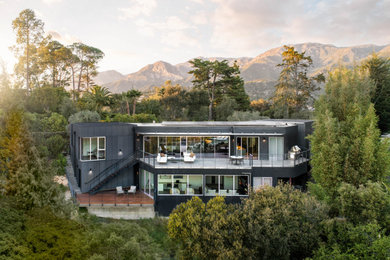 Inspiration for a contemporary home design remodel in Santa Barbara