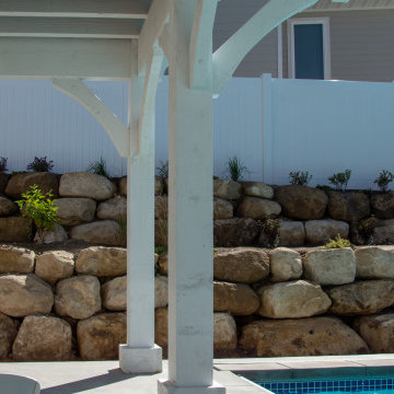 All-in-ONE: Pavilion, Deck, Diving Platform, Waterfall, Swimming FUN!