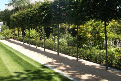 Photo of a traditional garden in Cheshire.