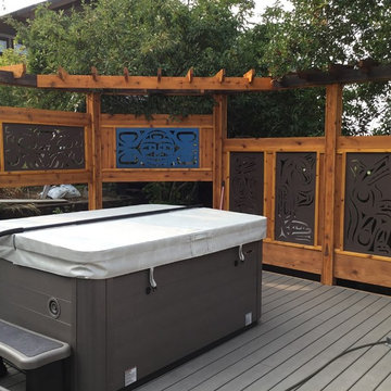 Adding Privacy and Art to Outdoor Landscapes