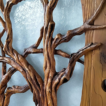 Old Dead Tree Carved