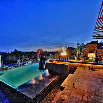 Negative Edge Pools by Mossman Brothers Pools