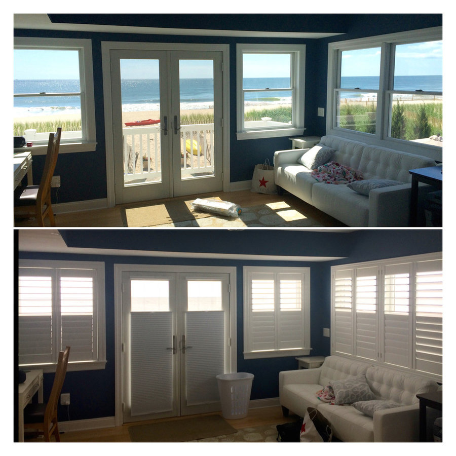 White Plantation Shutters