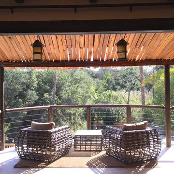 South African Master Bedroom Outdoor Patio