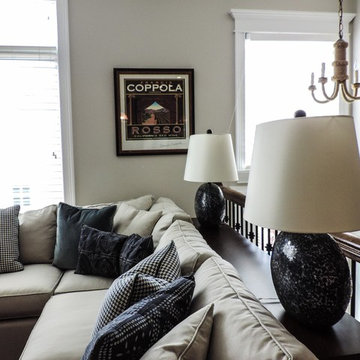 Barry Ave Family Room by kalHome