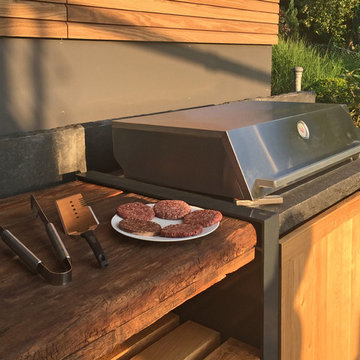 Genuss im Garten: Outdoorküche und Lounge Terasse