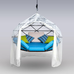 The Zome Swinging Daybed - Patio Furniture And Outdoor Furniture