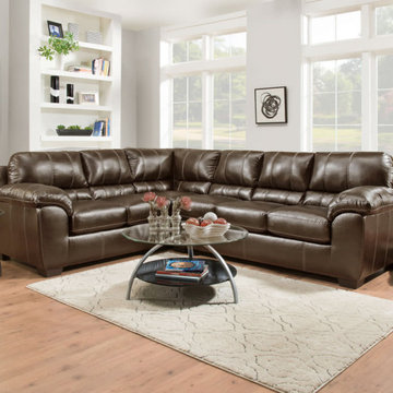 Kiser Cappuccino Sectional Collection