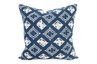 Aztec Indigo Cushion