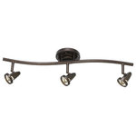 Cal - Cal SL-808-3-RU Serpentine - 24.8" 20W 1 LED Track Light - 18.75" Height Metal Serpentine Light in Brushed StSerpentine 24.8" 20W Rust *UL Approved: YES Energy Star Qualified: n/a ADA Certified: n/a  *Number of Lights: Lamp: 1-*Wattage:20w LED bulb(s) *Bulb Included:No *Bulb Type:LED *Finish Type:Rust