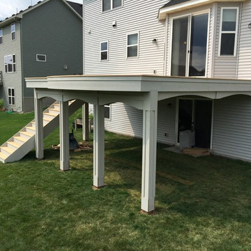 Cedar Curved Deck