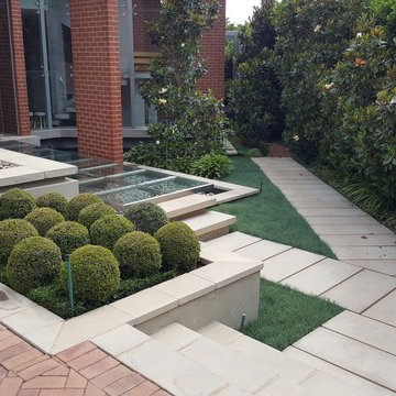 hard landscaping - various projects