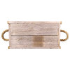 Rustic Tray with Rope Handles