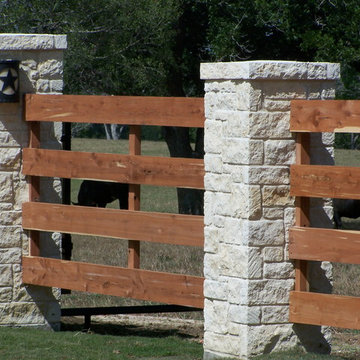 Belville Texas Ranch Gate