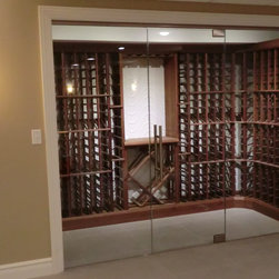 Private residence central NJ - Wine Racks