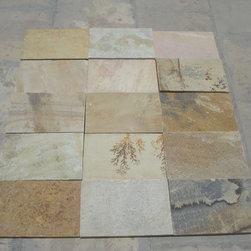 Mint Fossil Sandstone - Tile