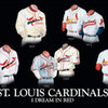 Original Art of the MLB 1942 St. Louis Cardinals Uniform